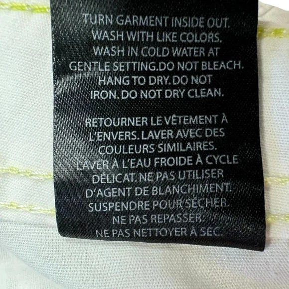 Projek Raw  NWT Shorts Cargo White 100% Cotton Size 30 - Picture 7 of 7